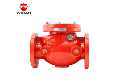 UL Listed Fire Fighting Valves , Vertical Steel Fire Check Valve 300 PSI