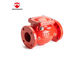 UL Listed Fire Fighting Valves , Vertical Steel Fire Check Valve 300 PSI